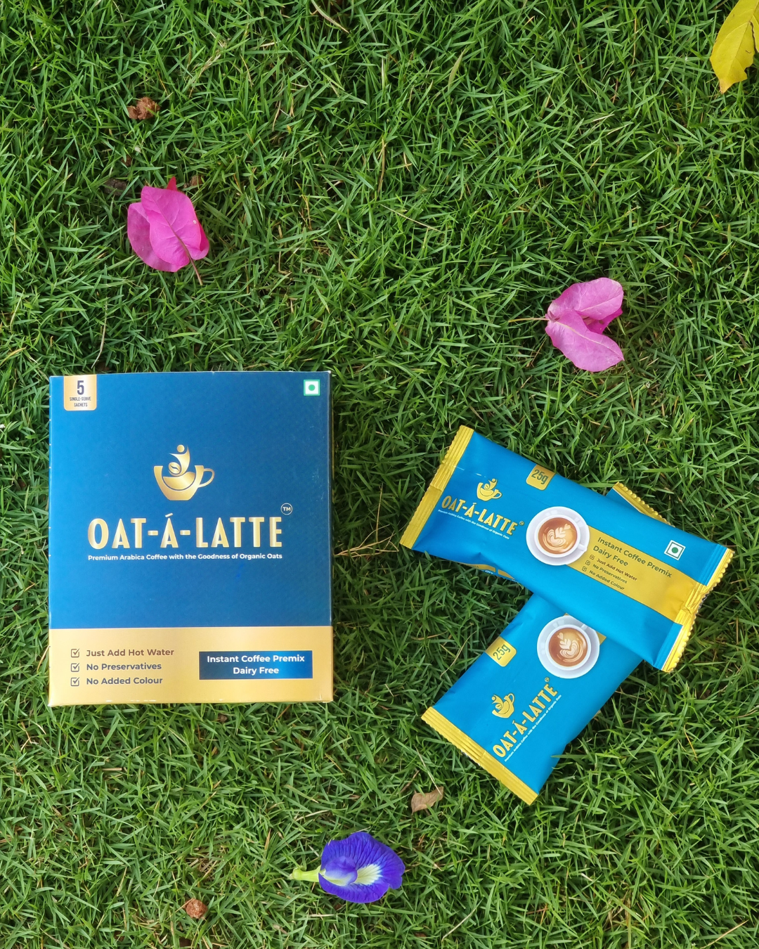 Oat-á-Latte: Instant Coffee Premix (5 Sachets)