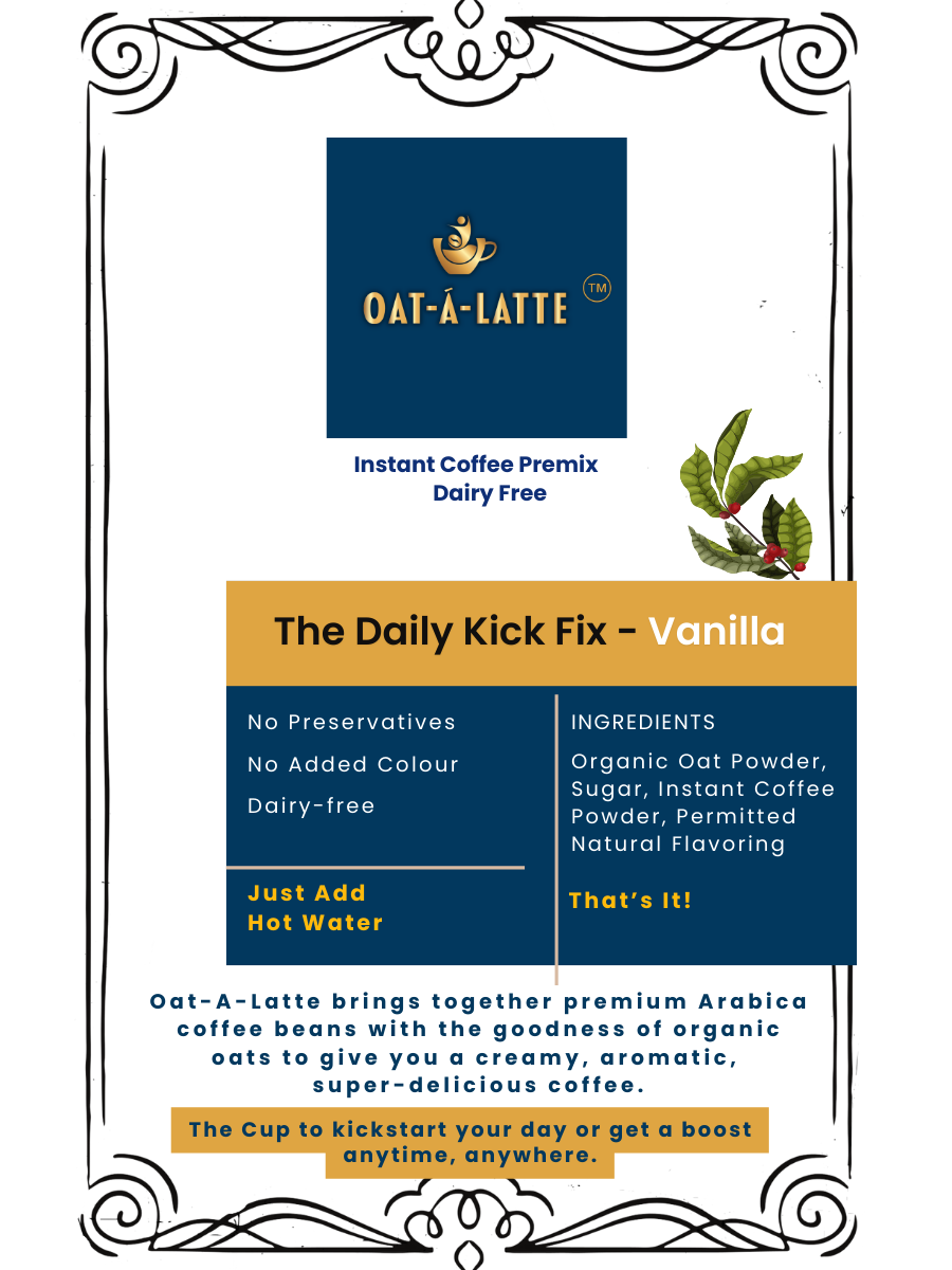 Vanilla Oat-á-Latte: 125 gms