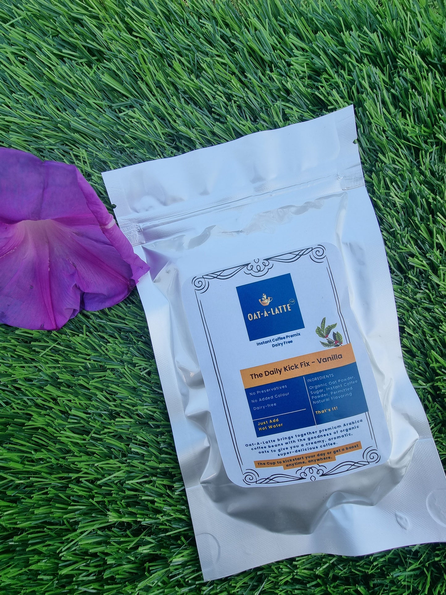 Vanilla Oat-á-Latte: 125 gms