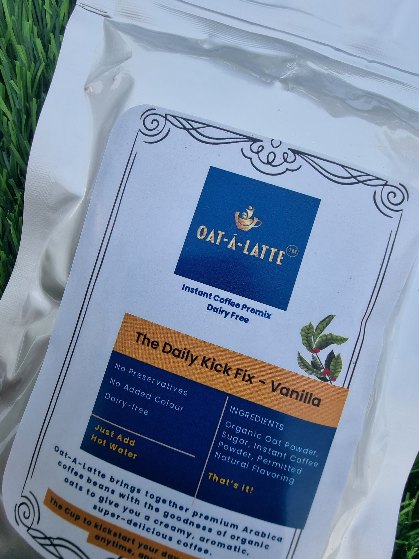 Vanilla Oat-á-Latte: 125 gms