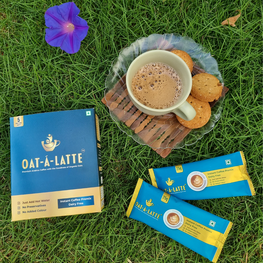 Oat-á-Latte: Instant Coffee Premix (5 Sachets)